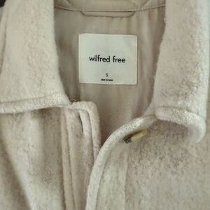 Wilfred Free Soft Cream Teddy Jacket